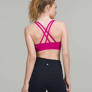 Lululemon Ripened Raspberry Energy Sports Bra 8